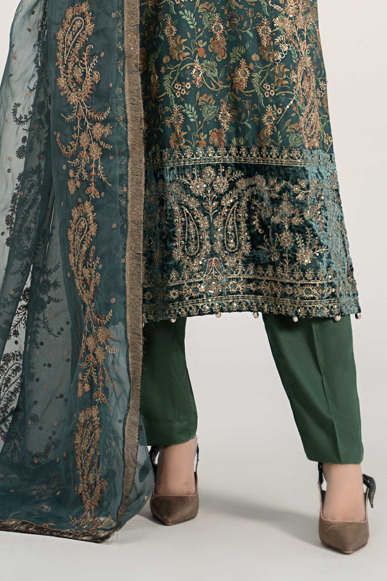 Maira B | Ready to Wear | DW-W24-153 - by - Libasekhas UK - Registered Vendor of : Maria B - 100% Original Designer Dresss