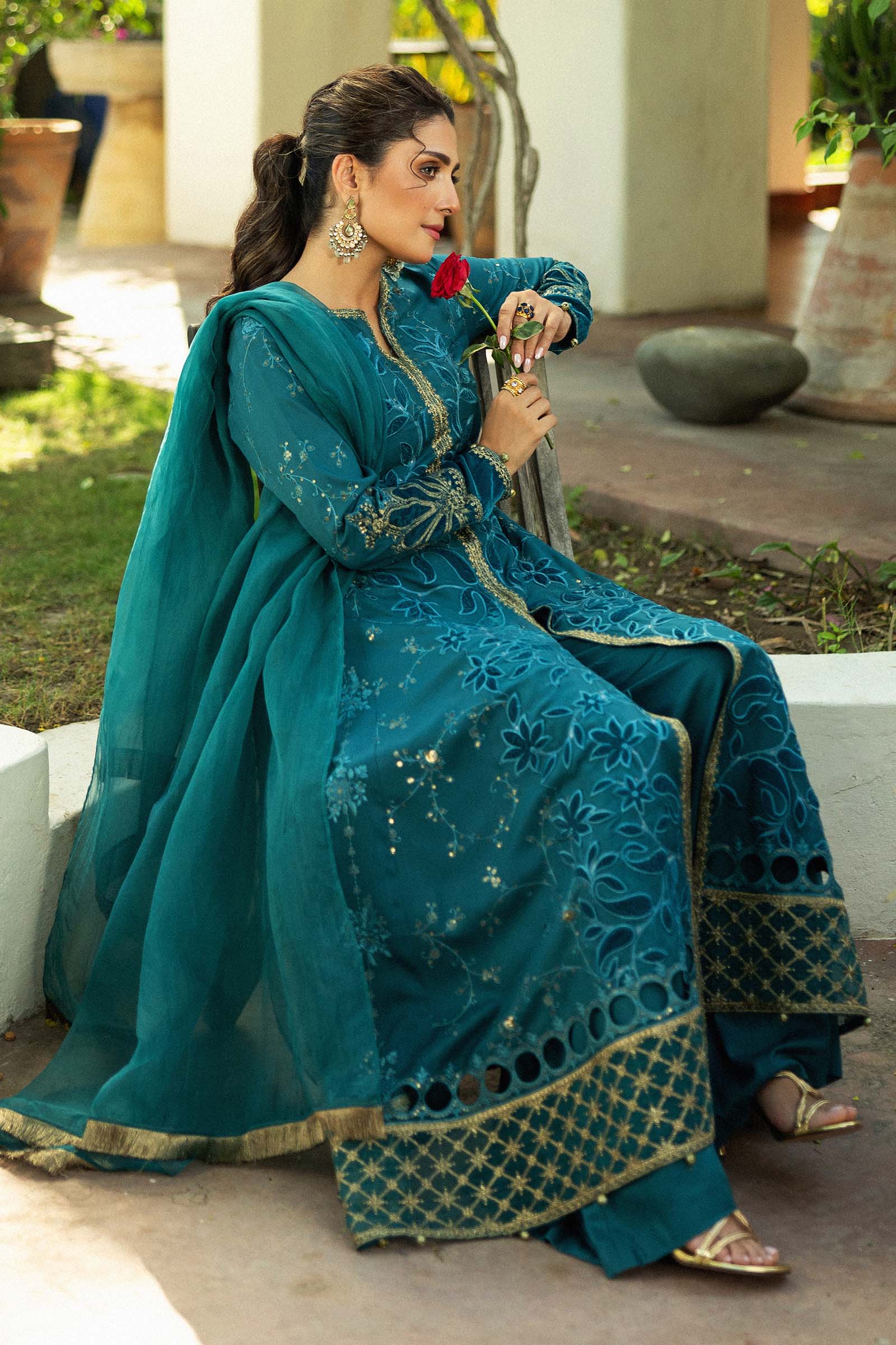 Maira B | Ready to Wear | DW-W24-159 - by - Libasekhas UK - Registered Vendor of : Maria B - 100% Original Designer Dresss