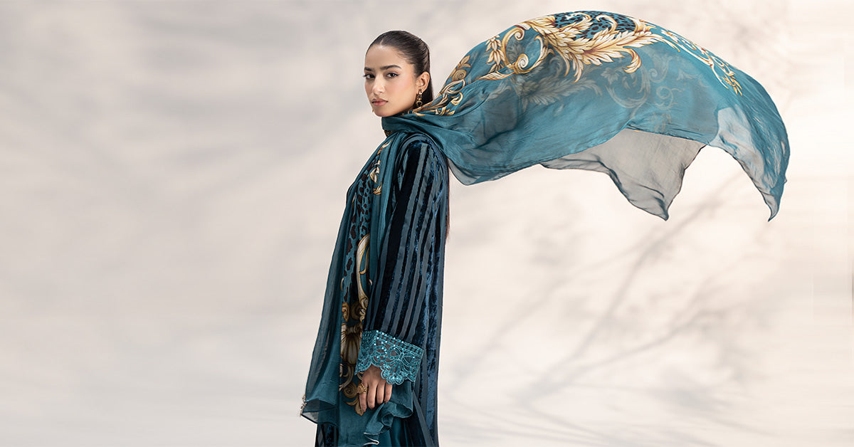 Maira B | Ready to Wear | DW-W24-173 - by - Libasekhas UK - Registered Vendor of : Maria B - 100% Original Designer Dresss
