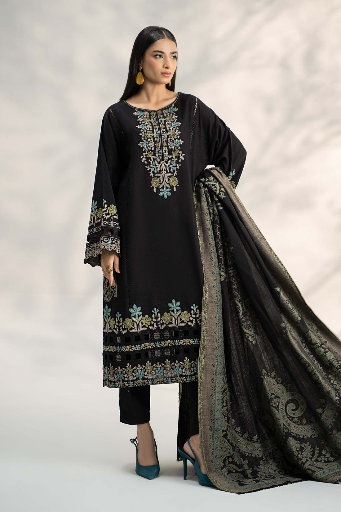 Maira B | Ready to Wear | DW-W24-19 - by - Libasekhas UK - Registered Vendor of : Maria B - 100% Original Designer Dresss