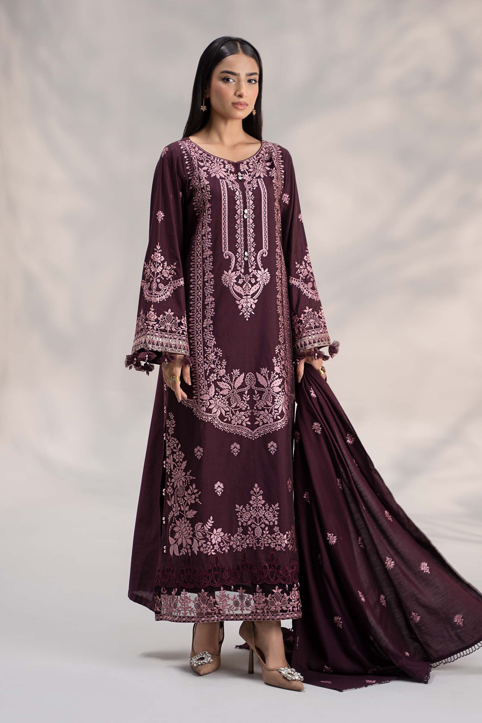 Maira B | Ready to Wear | DW-W24-21 - by - Libasekhas UK - Registered Vendor of : Maria B - 100% Original Designer Dresss