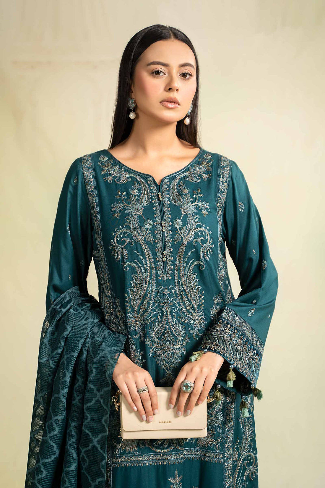 Maira B | Ready to Wear | DW-W24-22 - by - Libasekhas UK - Registered Vendor of : Maria B - 100% Original Designer Dresss
