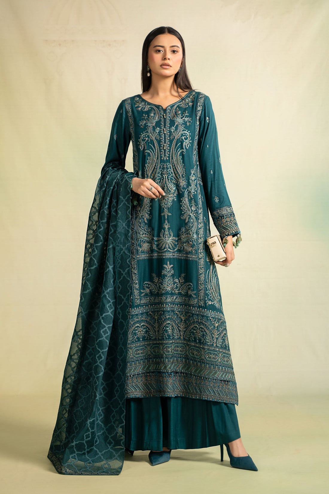 Maira B | Ready to Wear | DW-W24-22 - by - Libasekhas UK - Registered Vendor of : Maria B - 100% Original Designer Dresss