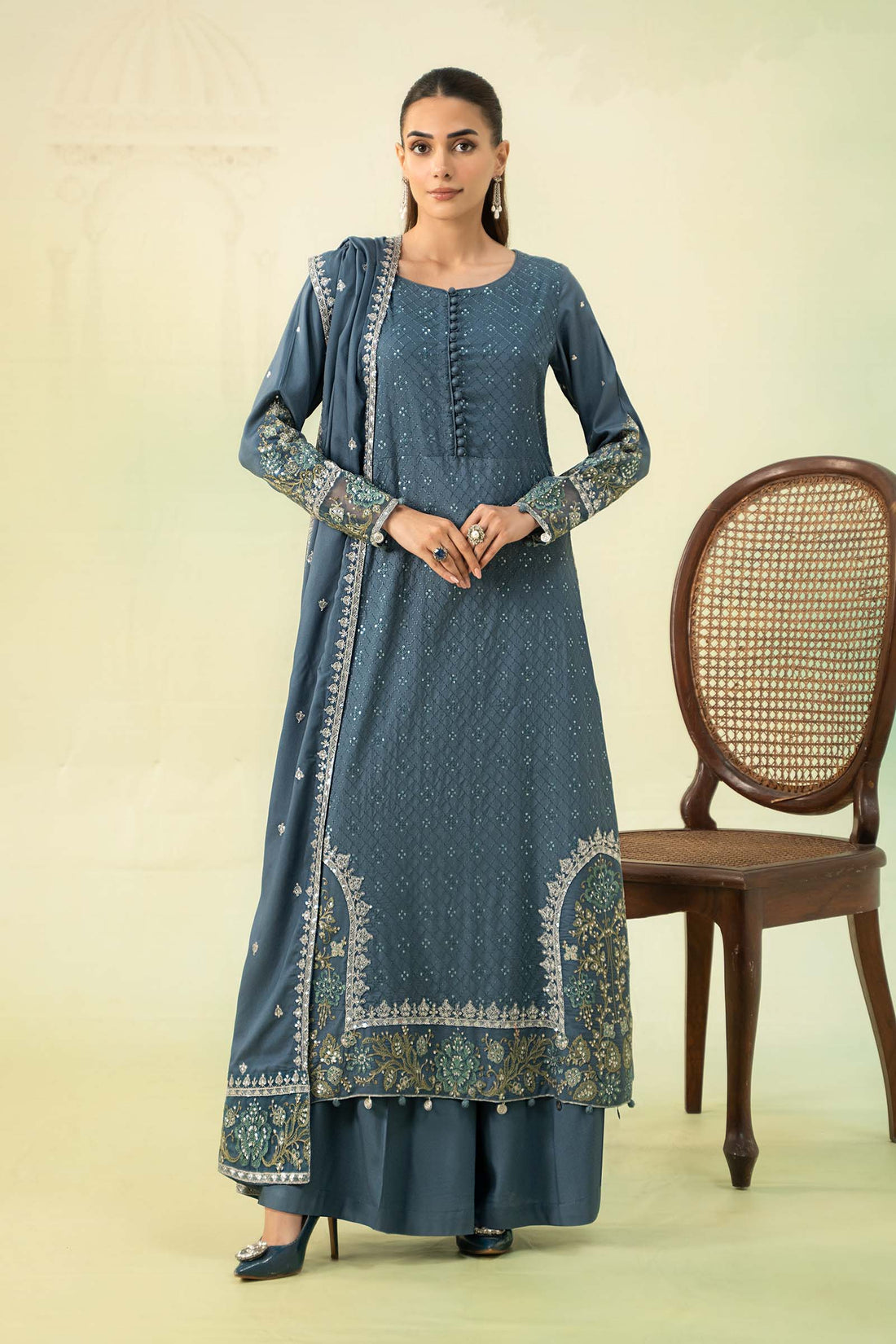 Maira B | Ready to Wear | DW-W24-45 - by - Libasekhas UK - Registered Vendor of : Maria B - 100% Original Designer Dresss