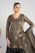 Maria B | Pre Fall Dresses | 3 Piece Embroidered Masoori Suit ZB - by Libasekhas UK - Registered Vendor of : Maria B - 100% Original Designer Dress