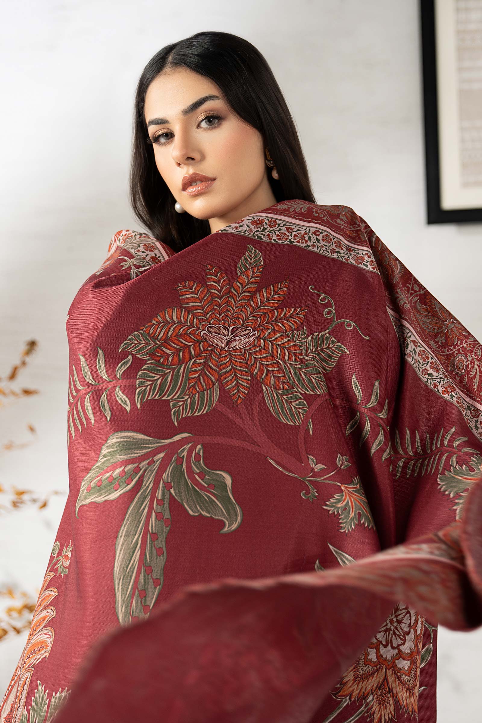 Maria B | Pre fall Dresses | DW-W25-06  M - by Libasekhas UK - Registered Vendor of : Maria B - 100% Original Designer Dress