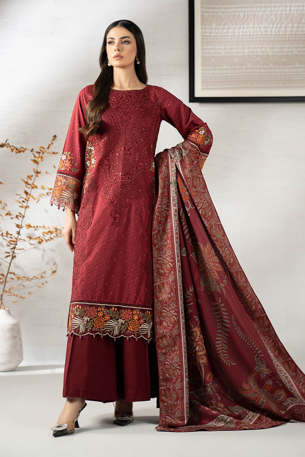 Maria B | Pre fall Dresses | DW-W25-06  M - by Libasekhas UK - Registered Vendor of : Maria B - 100% Original Designer Dress