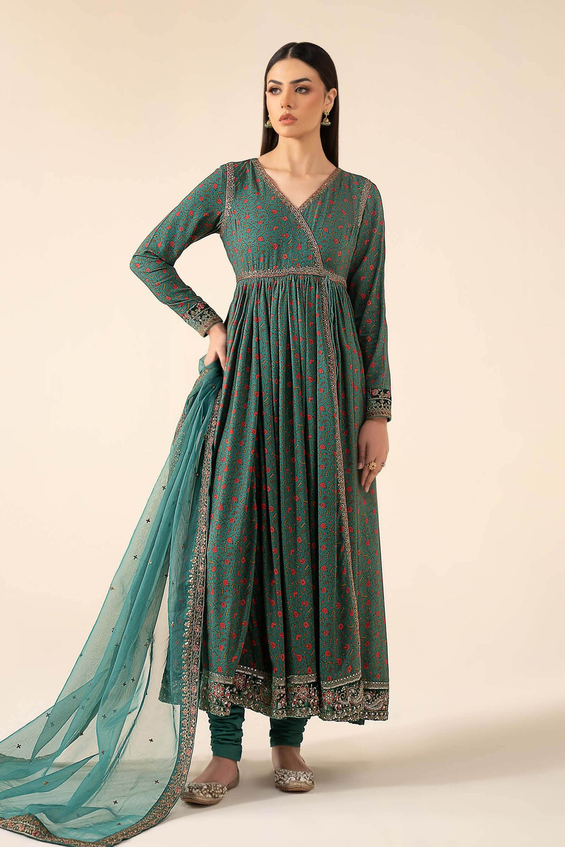 Maria B | Eid Festive Pret | DW-W25-25 - by Libasekhas UK - Registered Vendor of : Maria B - 100% Original Designer Dress
