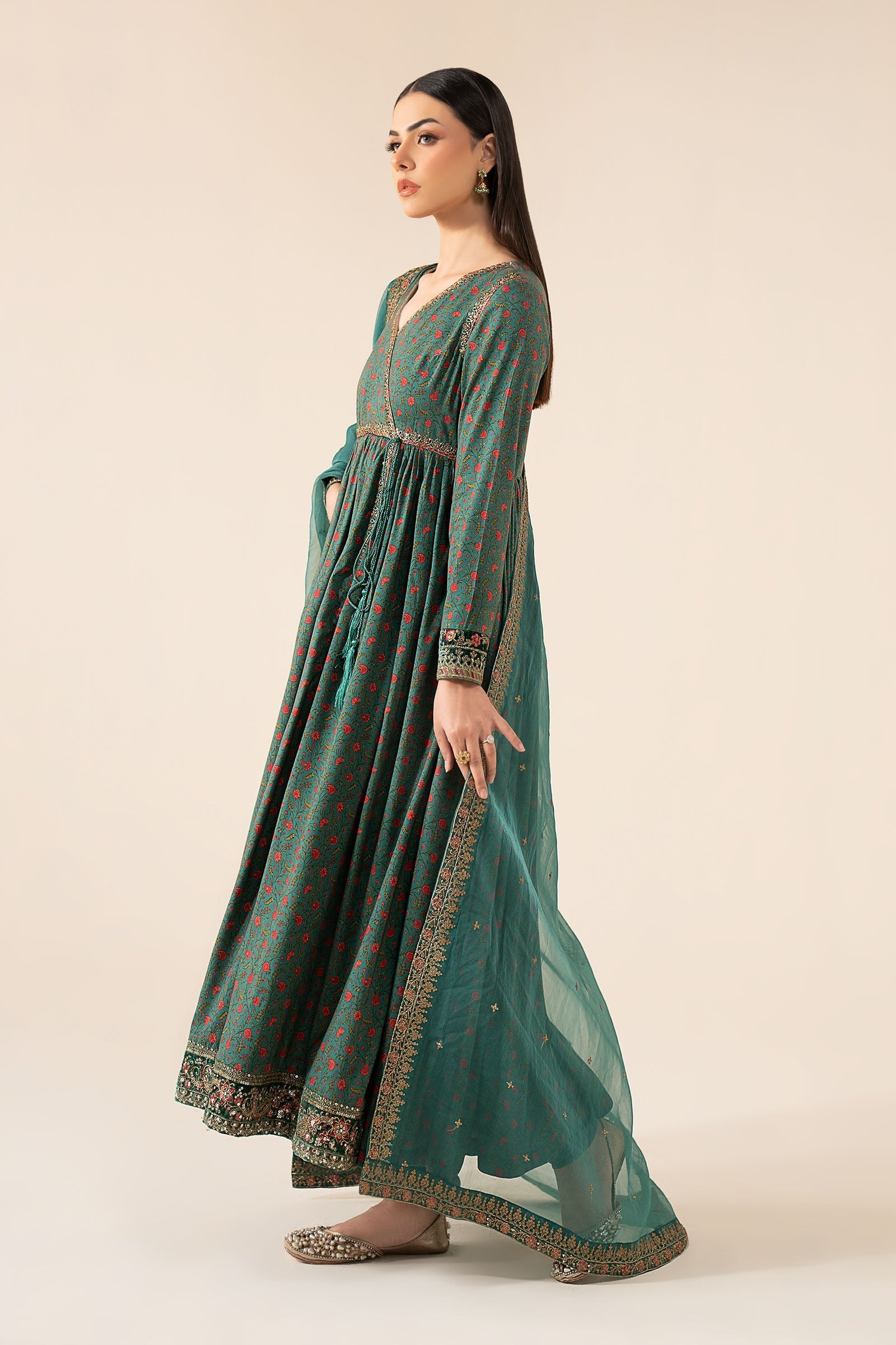Maria B | Eid Festive Pret | DW-W25-25 - by Libasekhas UK - Registered Vendor of : Maria B - 100% Original Designer Dress