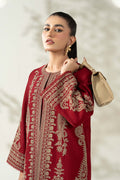 Maria B | Pre Fall Dresses | 3 Piece Embroidered Khaddar Suit ZB - by Libasekhas UK - Registered Vendor of : Maria B - 100% Original Designer Dress