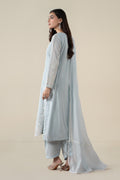 Maria B | Pre Fall Dresses | 3 Piece Embroidered Paper Cotton Suit GG - by Libasekhas UK - Registered Vendor of : Maria B - 100% Original Designer Dress