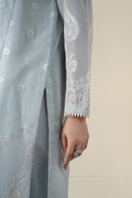 Maria B | Pre Fall Dresses | 3 Piece Embroidered Paper Cotton Suit GG - by Libasekhas UK - Registered Vendor of : Maria B - 100% Original Designer Dress