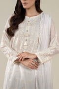 Maria B | Pre Fall Dresses | 3 Piece Embroidered Paper Cotton Suit AA - by Libasekhas UK - Registered Vendor of : Maria B - 100% Original Designer Dress
