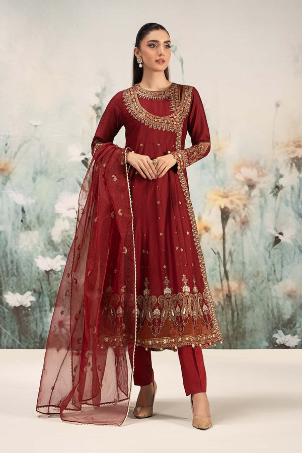 Maria B | Casual Pret 25 | DW-EF25-40 - by - Libasekhas UK - Registered Vendor of : Maria B - 100% Original Designer Dresss