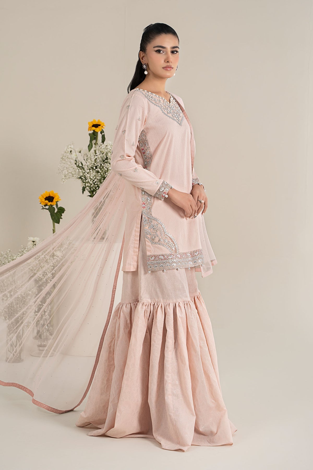 Maria B | Casual Pret 25 | DW-EF25-61 - by - Libasekhas UK - Registered Vendor of : Maria B - 100% Original Designer Dresss
