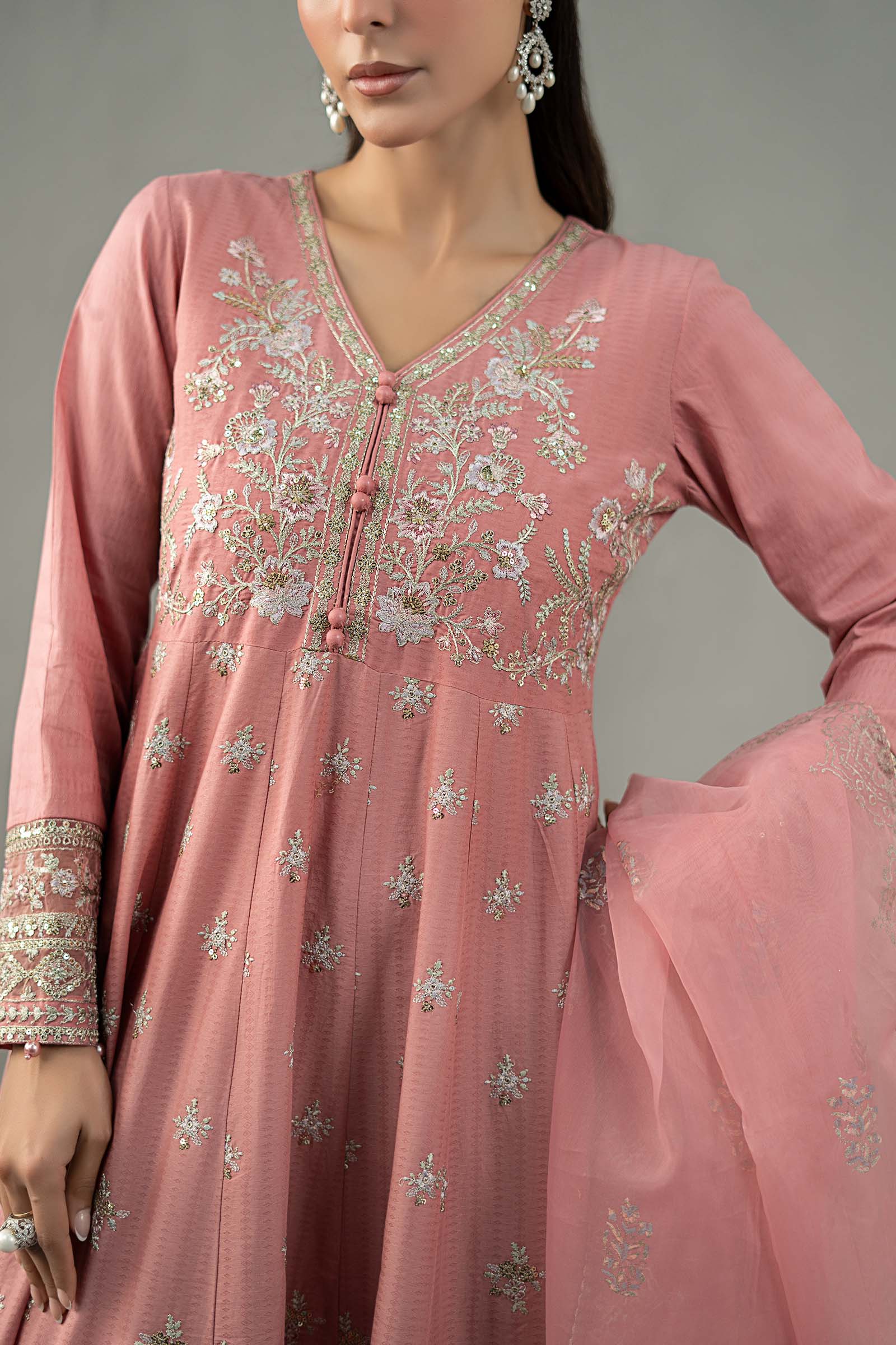 Maira B | Ready to Wear | DW-EF25-76 - by - Libasekhas UK - Registered Vendor of : Maria B - 100% Original Designer Dresss