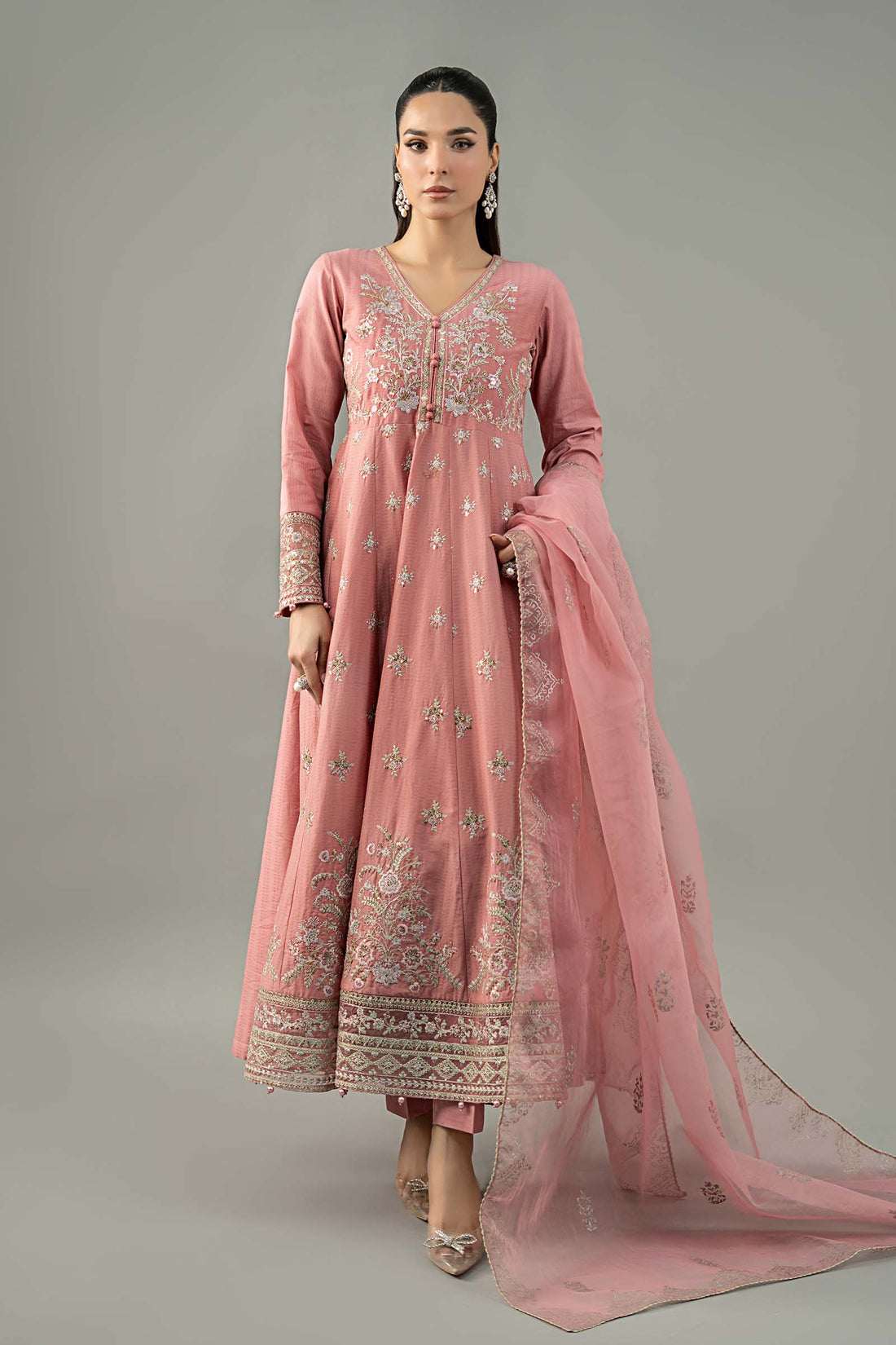 Maira B | Ready to Wear | DW-EF25-76 - by - Libasekhas UK - Registered Vendor of : Maria B - 100% Original Designer Dresss