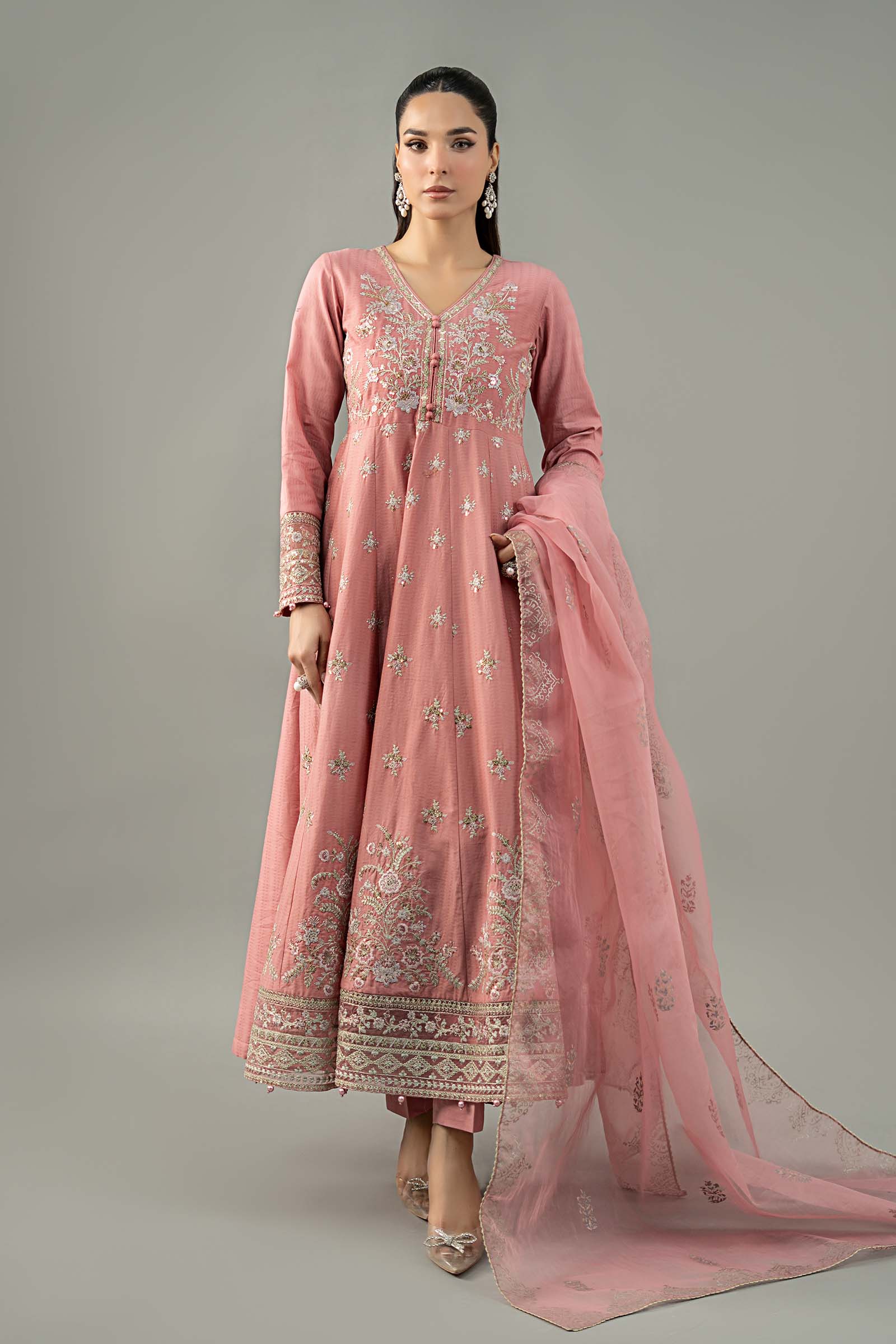 Maira B | Ready to Wear | DW-EF25-76 - by - Libasekhas UK - Registered Vendor of : Maria B - 100% Original Designer Dresss