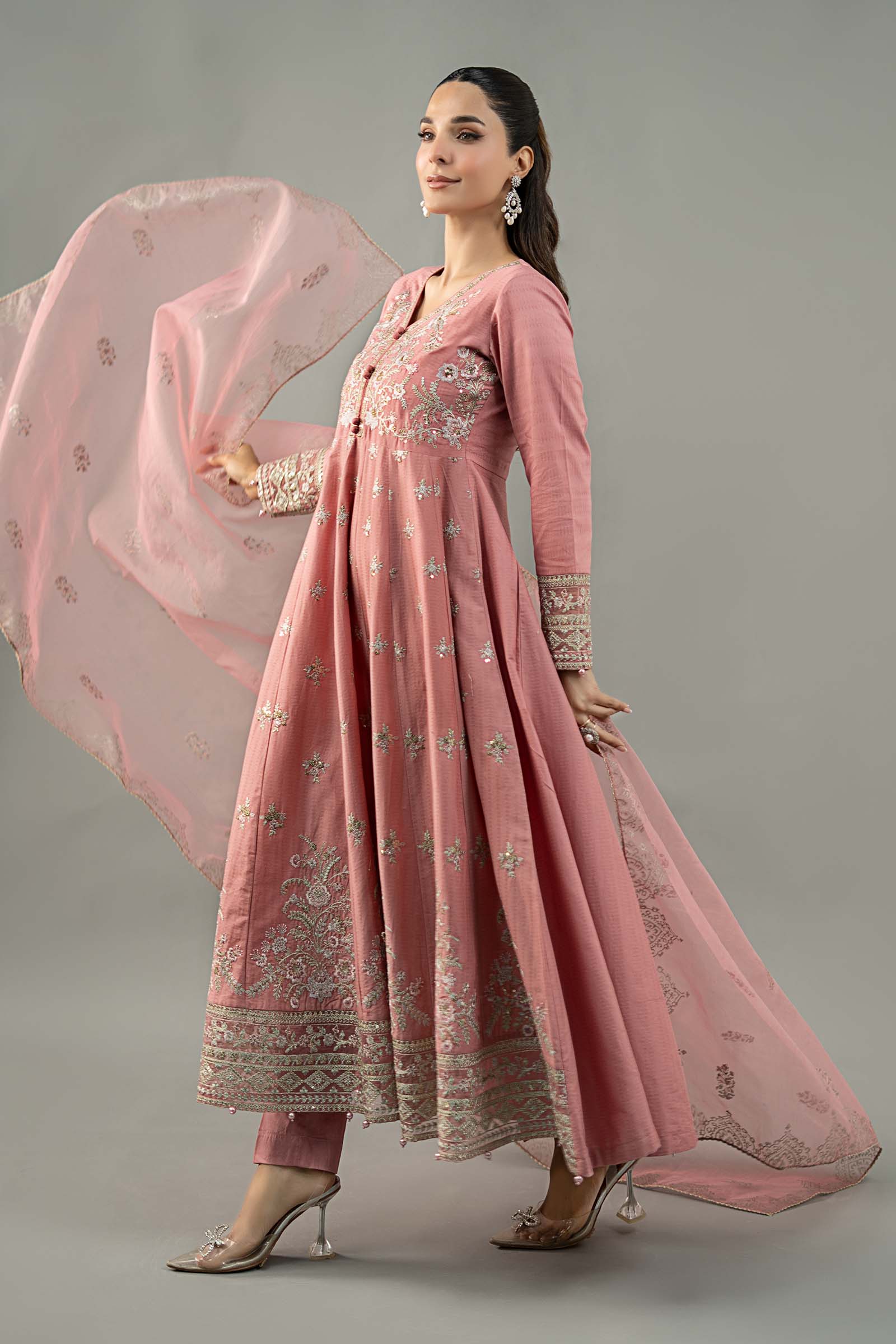 Maira B | Ready to Wear | DW-EF25-76 - by - Libasekhas UK - Registered Vendor of : Maria B - 100% Original Designer Dresss