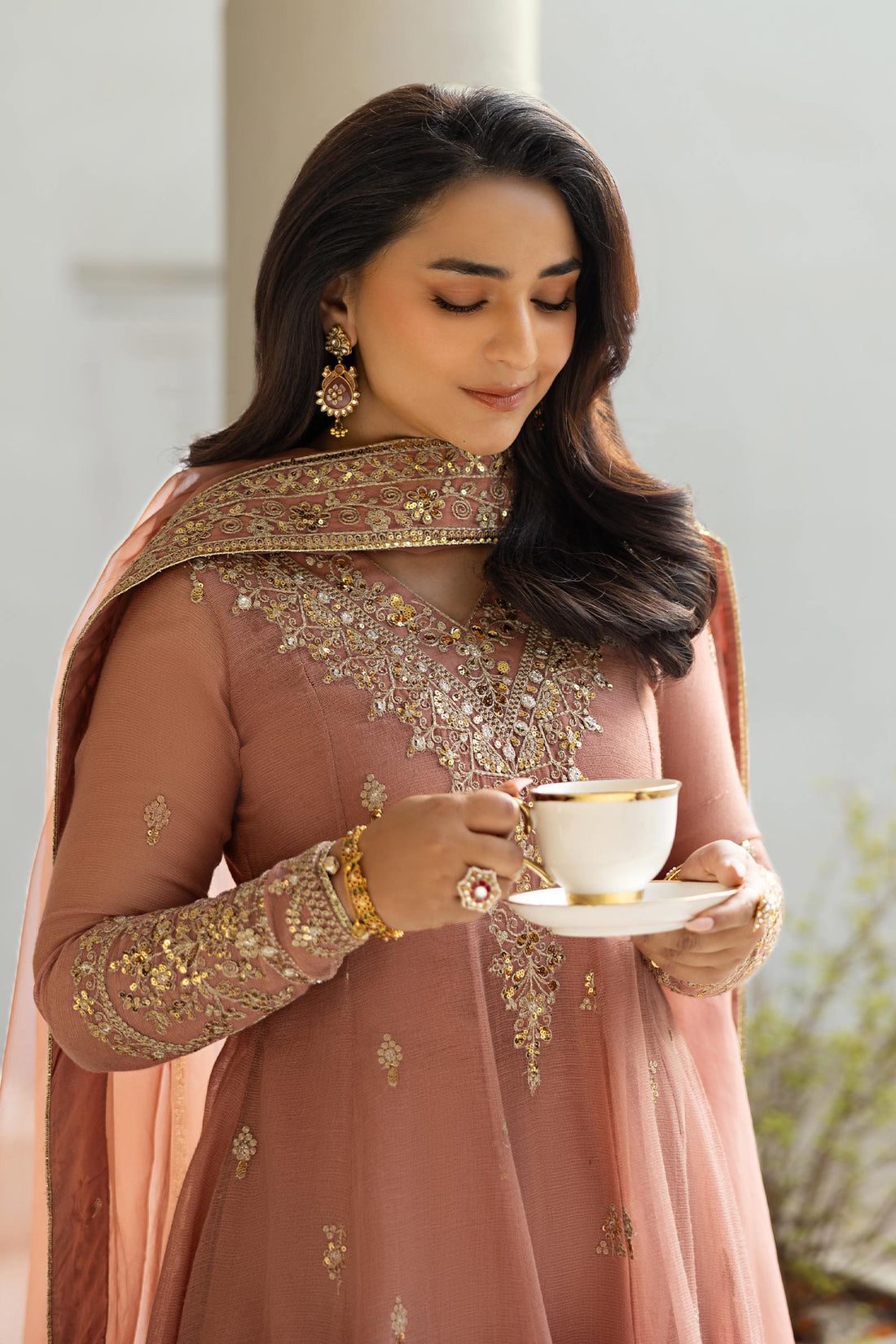 Maira B | Ready to Wear | DW-EF25-88 - by - Libasekhas UK - Registered Vendor of : Maria B - 100% Original Designer Dresss