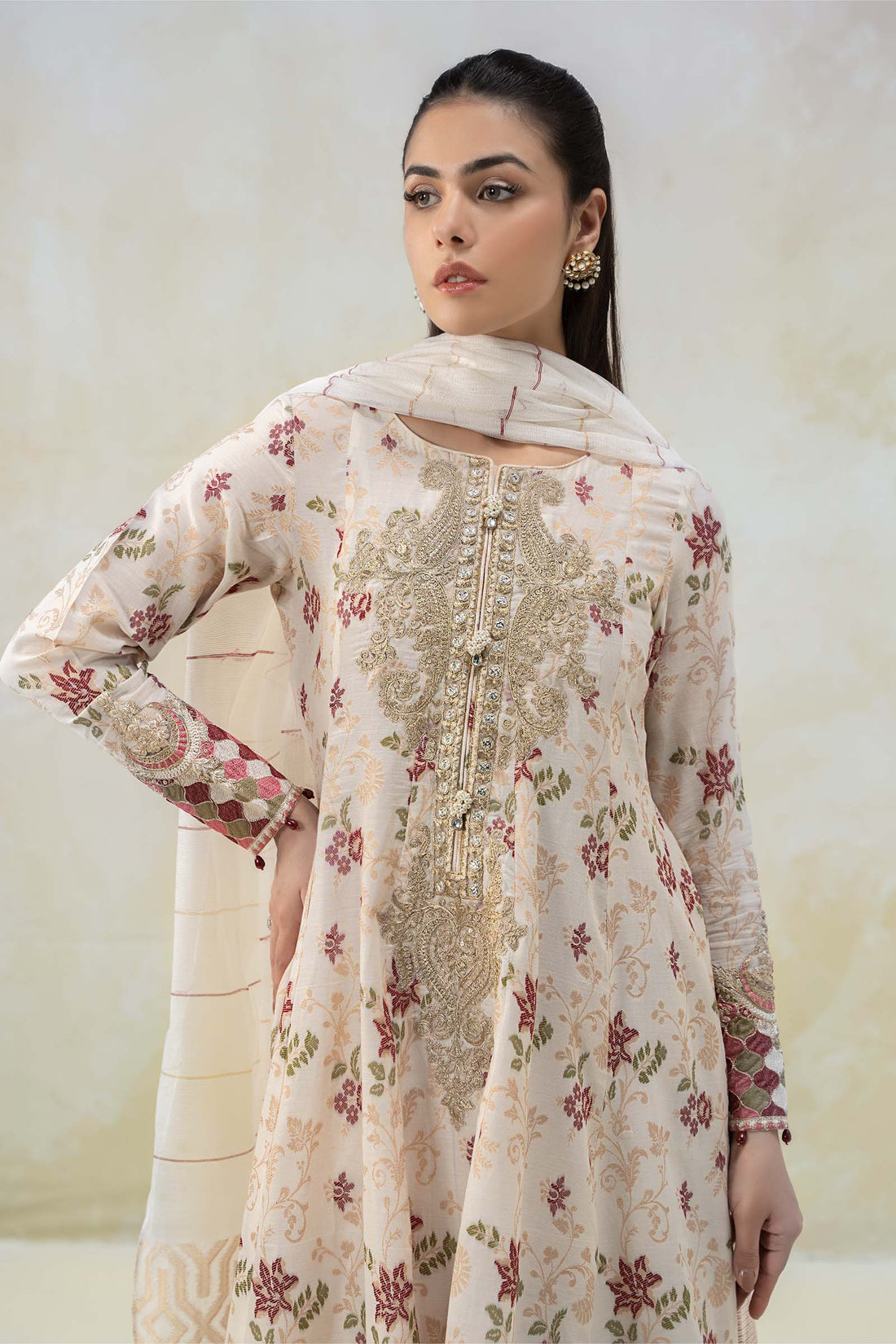 Maira B | Ready to Wear | DW-EF22-23R1 - by - Libasekhas UK - Registered Vendor of : Maria B - 100% Original Designer Dresss