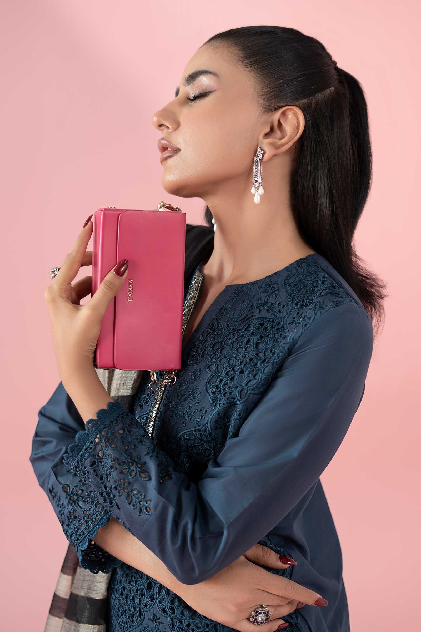 Maria B | Eid Festive Pret | DW-EF22-41R1 - by Libasekhas UK - Registered Vendor of : Maria B - 100% Original Designer Dress