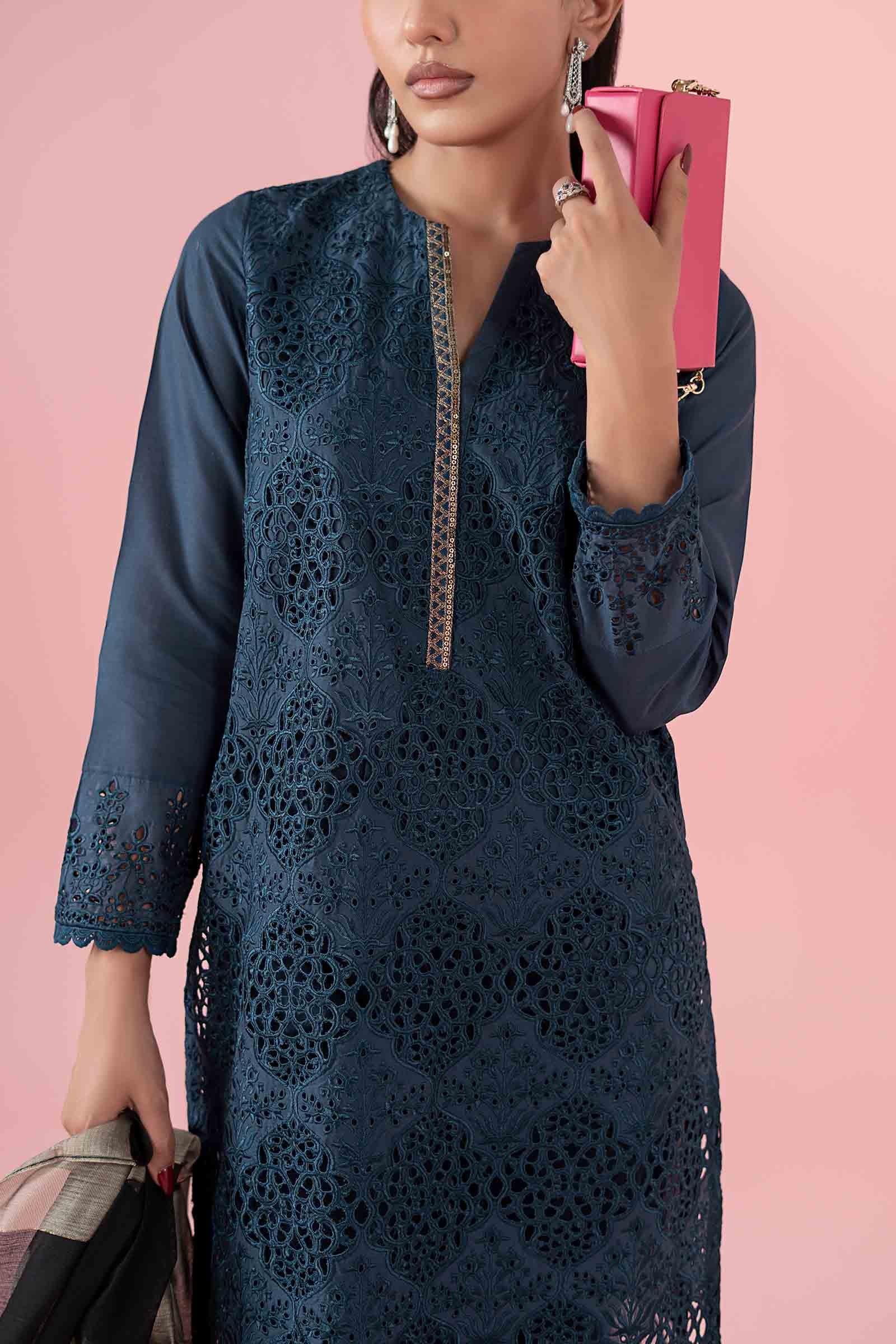 Maria B | Eid Festive Pret | DW-EF22-41R1 - by Libasekhas UK - Registered Vendor of : Maria B - 100% Original Designer Dress