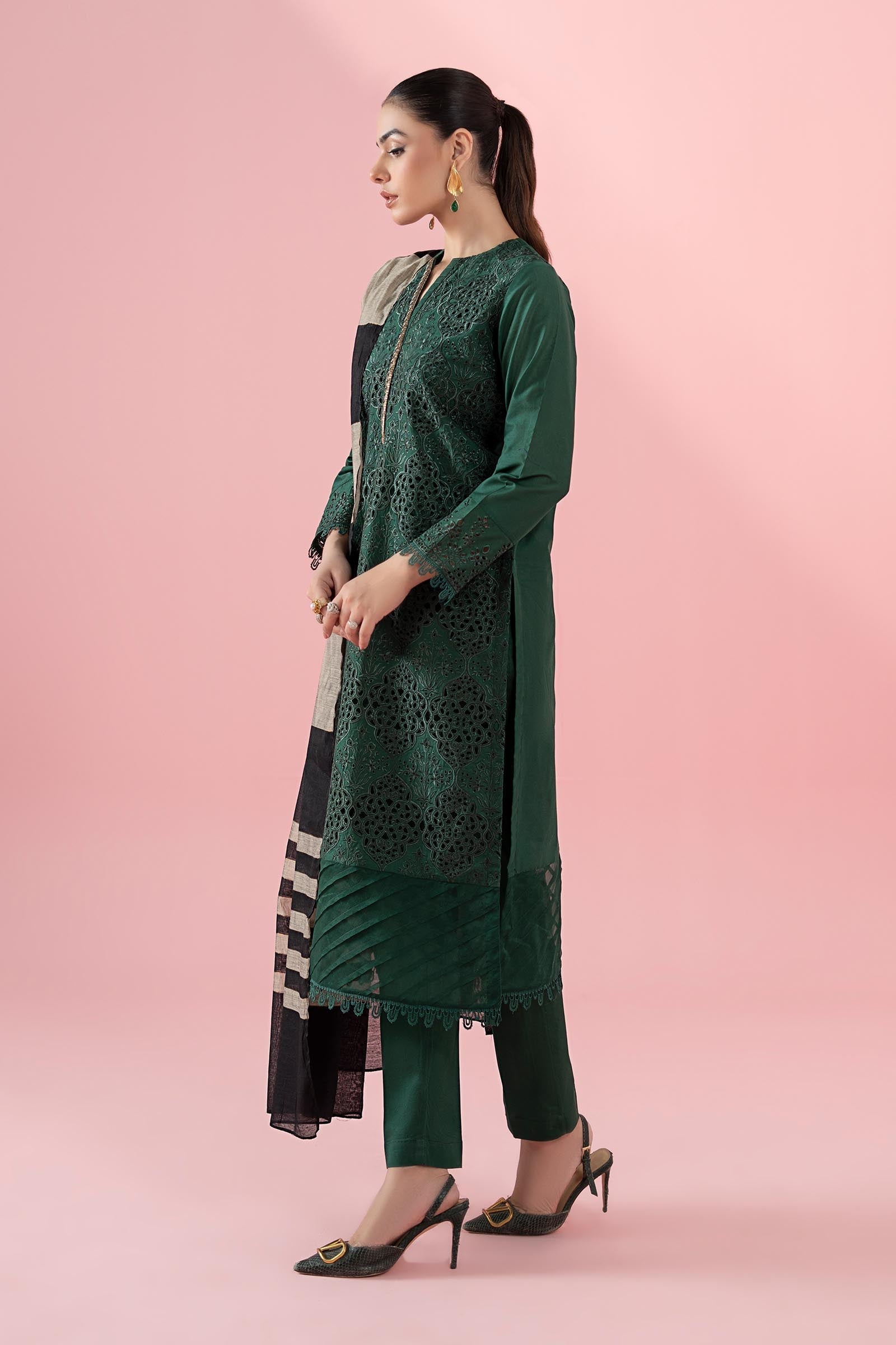 Maria B | Eid Festive Pret | DW-EF22-41R1 - by Libasekhas UK - Registered Vendor of : Maria B - 100% Original Designer Dress