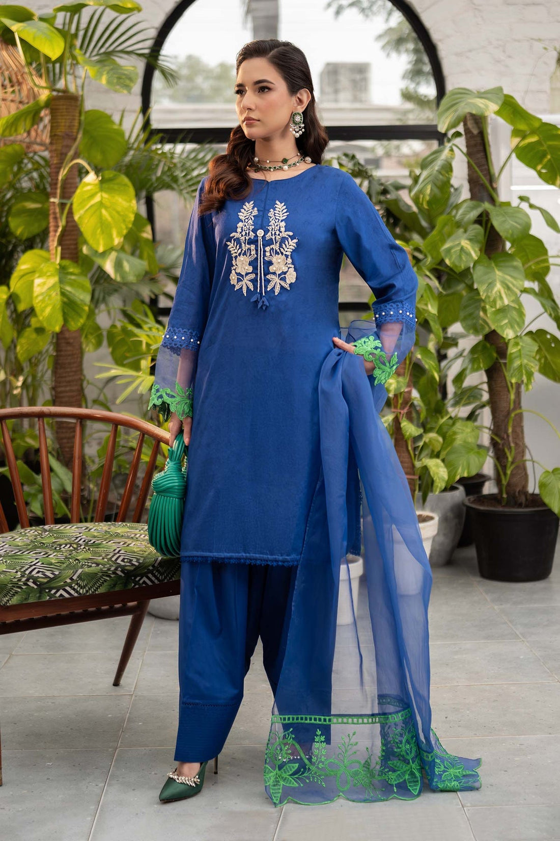 Maria B | Casual Pret 25 | DW-EF25-15 - Ladies Clothes -  Libasekhas