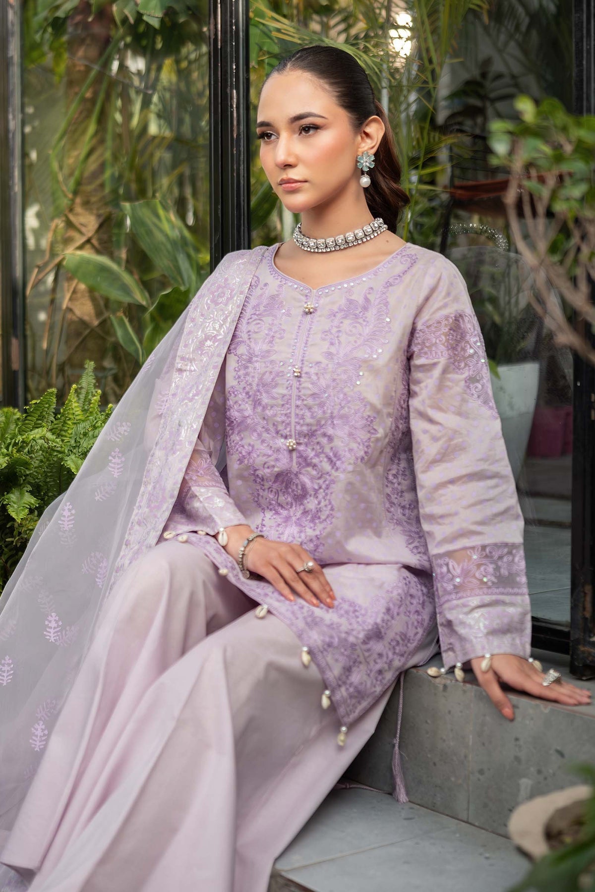 Maria B | Casual Pret 25 | DW-EF25-99 - by - Libasekhas UK - Registered Vendor of : Maria B - 100% Original Designer Dresss