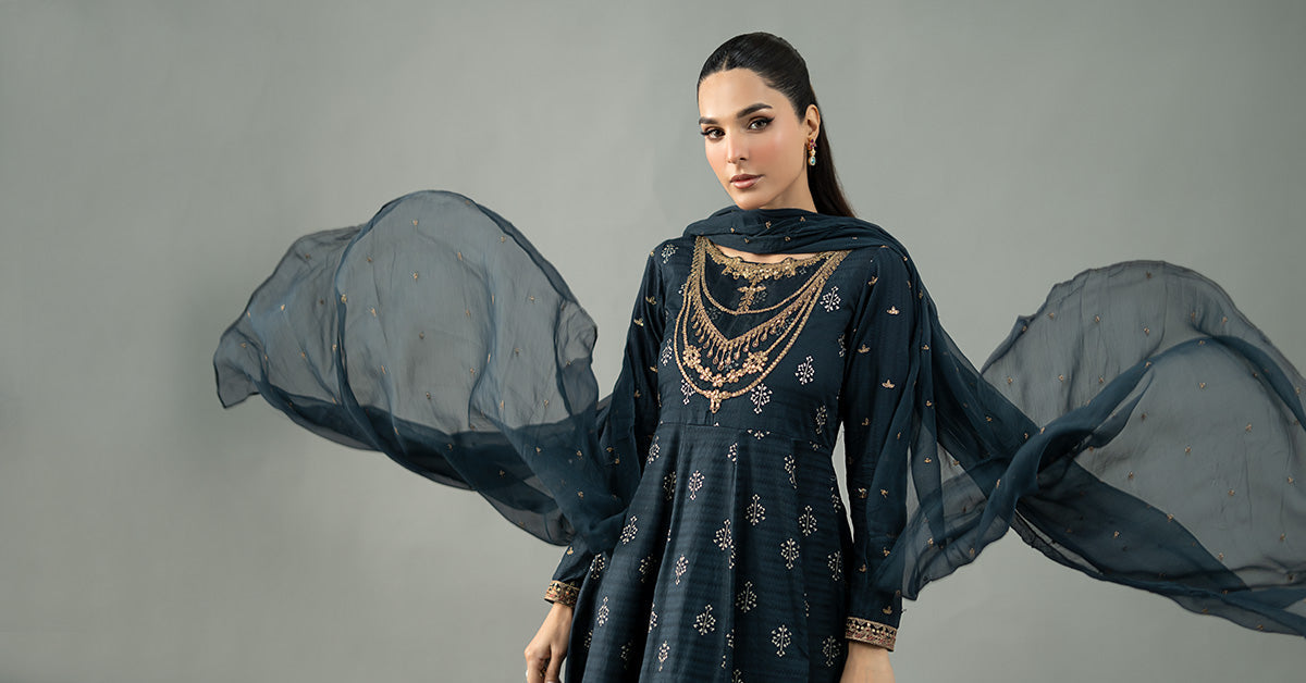 Maira B | Ready to Wear | DW-EF21-04R1 - by - Libasekhas UK - Registered Vendor of : Maria B - 100% Original Designer Dresss
