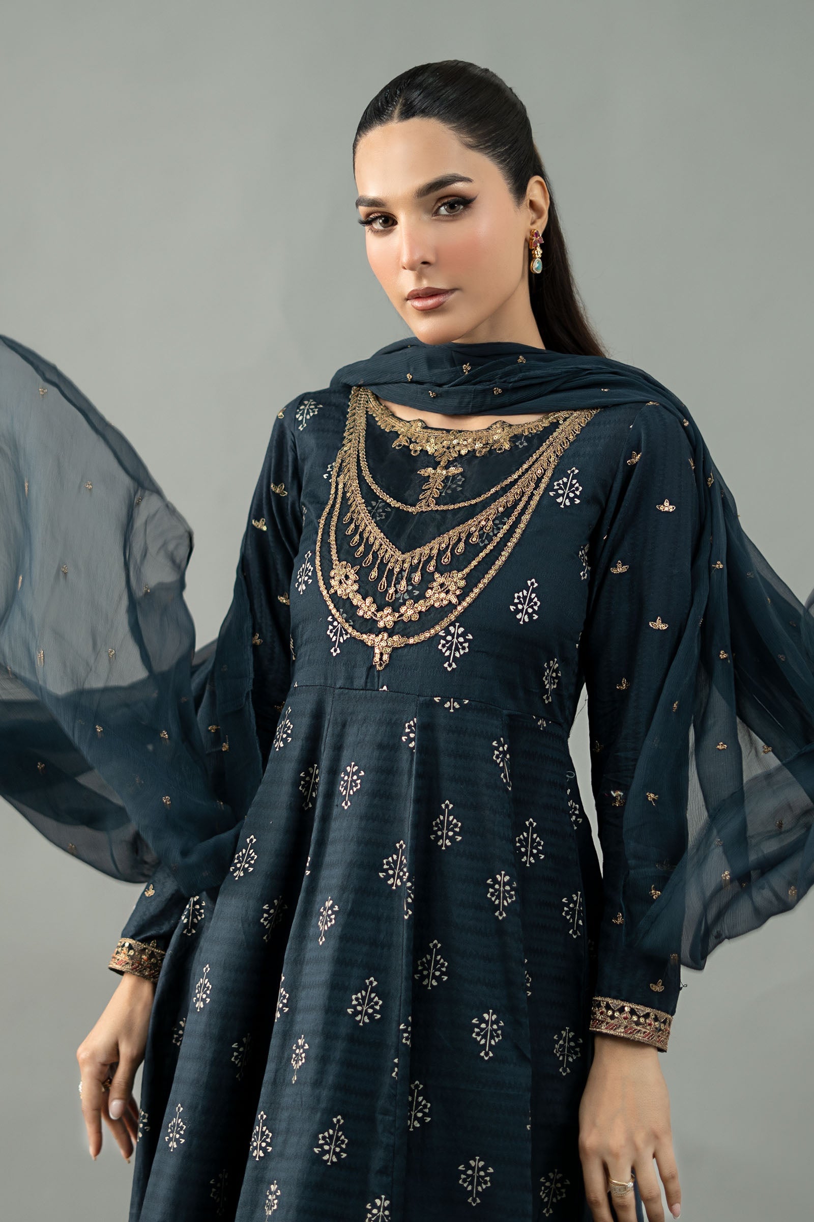Maira B | Ready to Wear | DW-EF21-04R1 - by - Libasekhas UK - Registered Vendor of : Maria B - 100% Original Designer Dresss