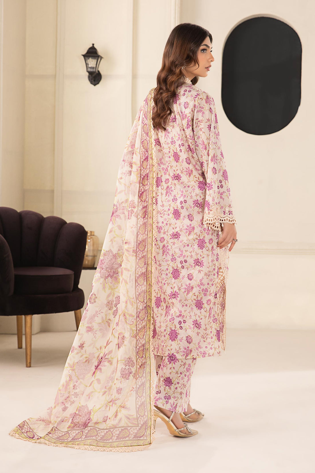 Maria B | Eid Festive Pret | DW-EF24-108R1 - by Libasekhas UK - Registered Vendor of : Maria B - 100% Original Designer Dress