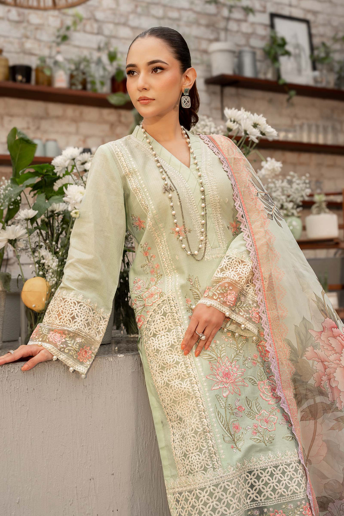 Maira B | Ready to Wear | DW-EF25-151 - by - Libasekhas UK - Registered Vendor of : Maria B - 100% Original Designer Dresss