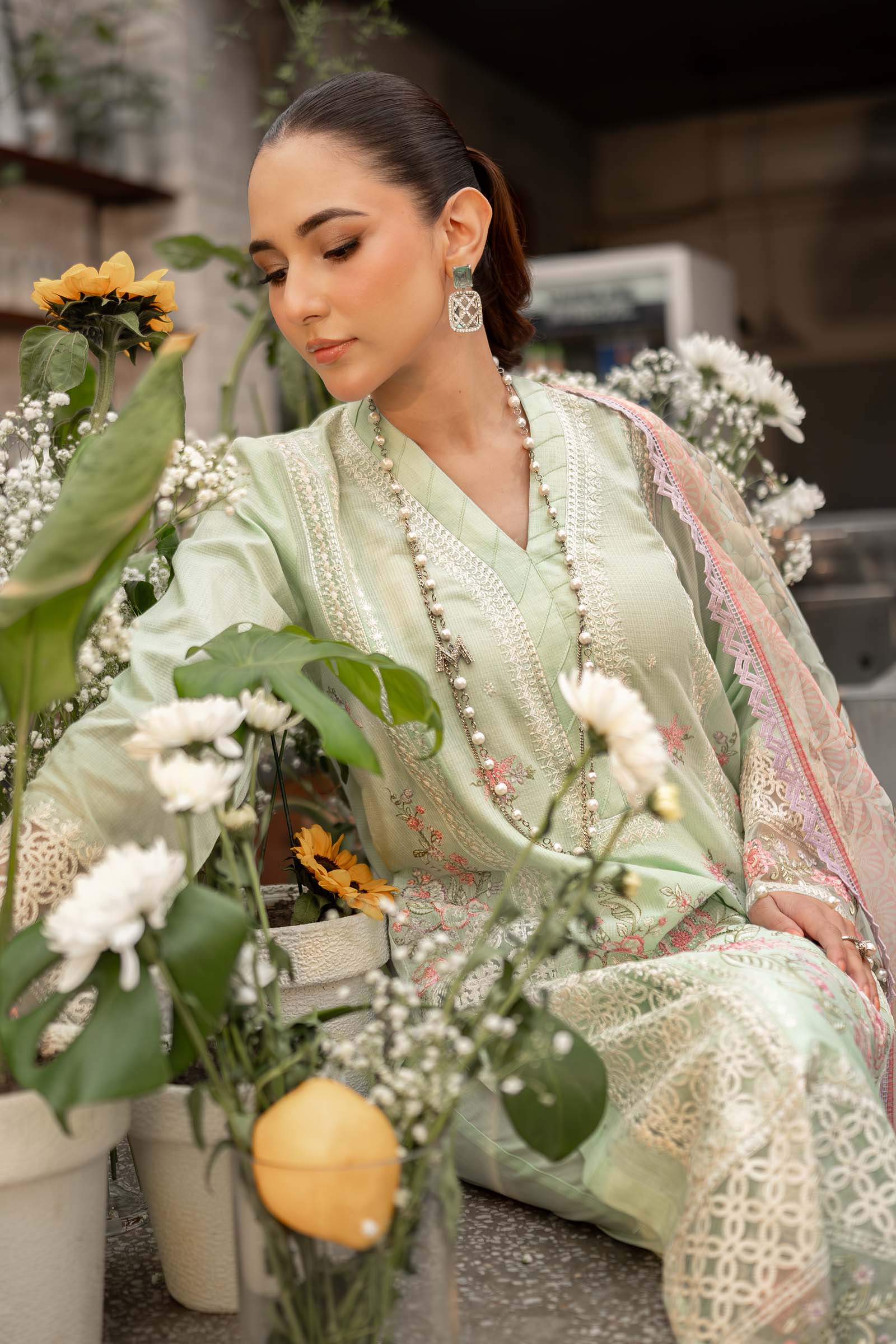 Maira B | Ready to Wear | DW-EF25-151 - by - Libasekhas UK - Registered Vendor of : Maria B - 100% Original Designer Dresss