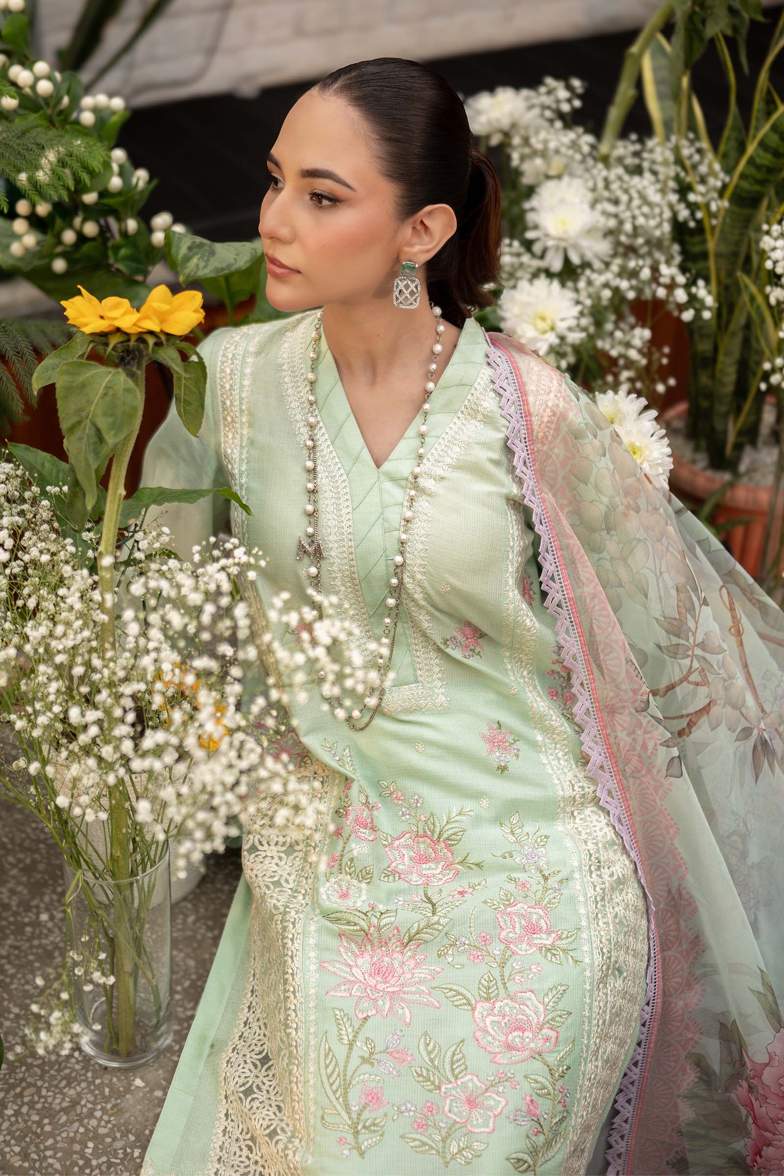 Maira B | Ready to Wear | DW-EF25-151 - by - Libasekhas UK - Registered Vendor of : Maria B - 100% Original Designer Dresss