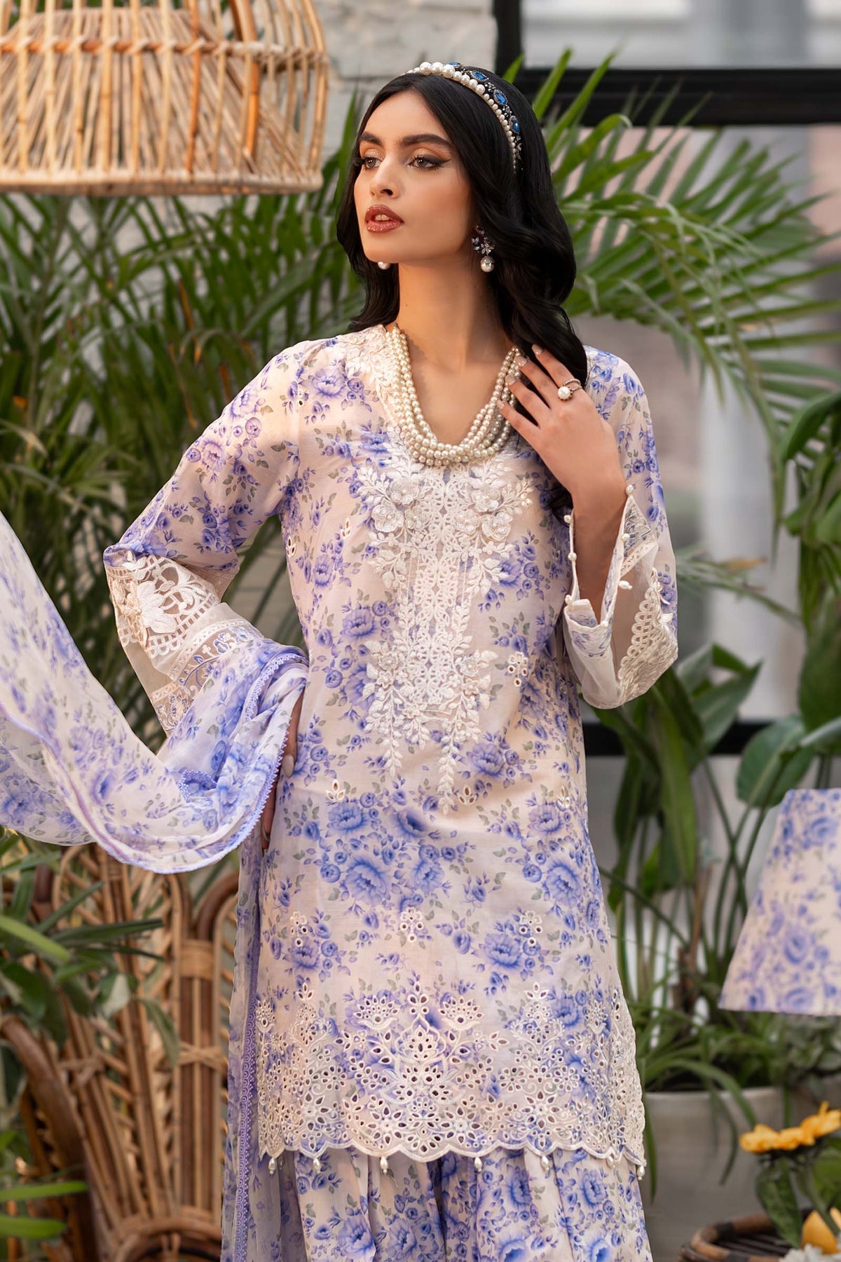 Maria B | Casual Pret 25 | DW-EF25-36 - Ladies Clothes -  Libasekhas