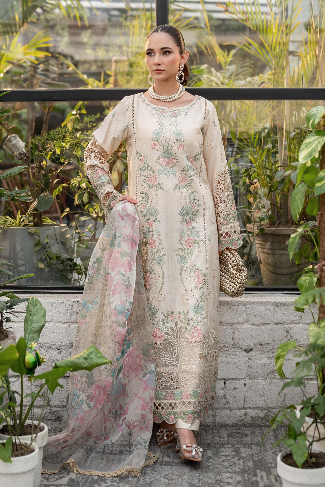Maira B | Ready to Wear | DW-EF25-47 - by - Libasekhas UK - Registered Vendor of : Maria B - 100% Original Designer Dresss