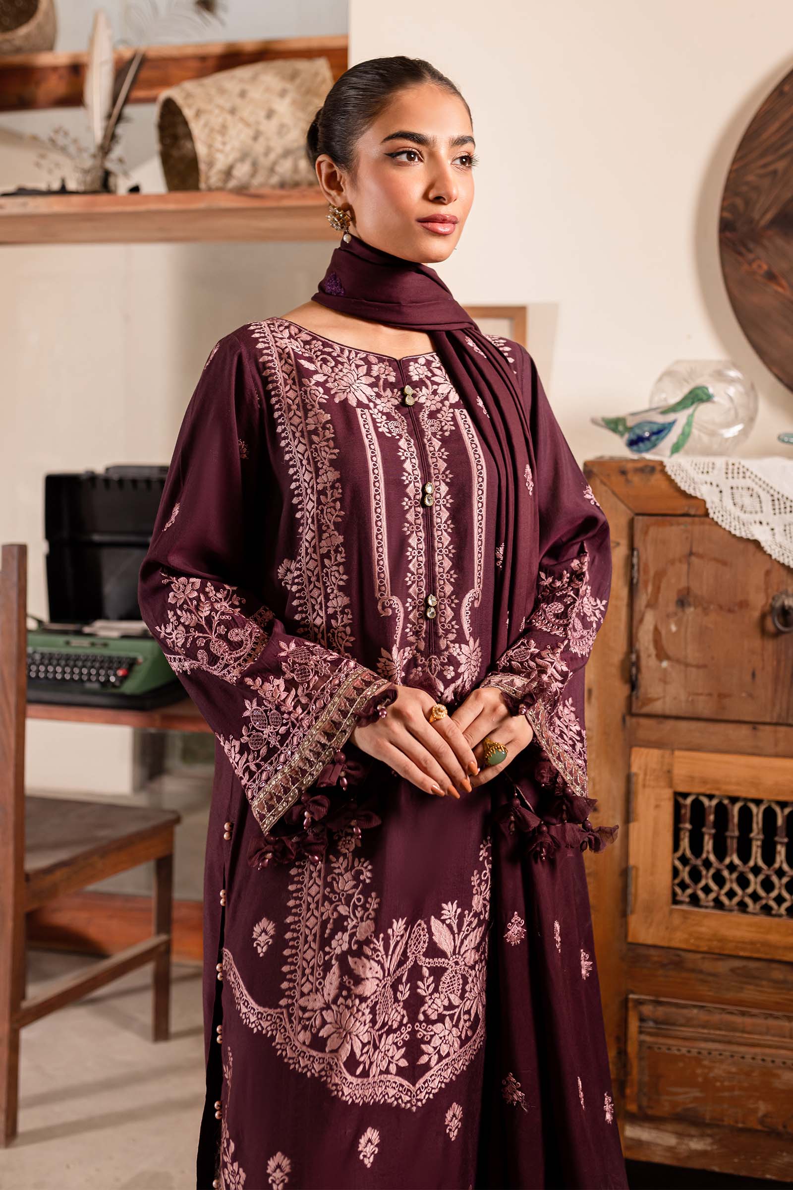 Maira B | Ready to Wear | DW-W24-21 - by - Libasekhas UK - Registered Vendor of : Maria B - 100% Original Designer Dresss
