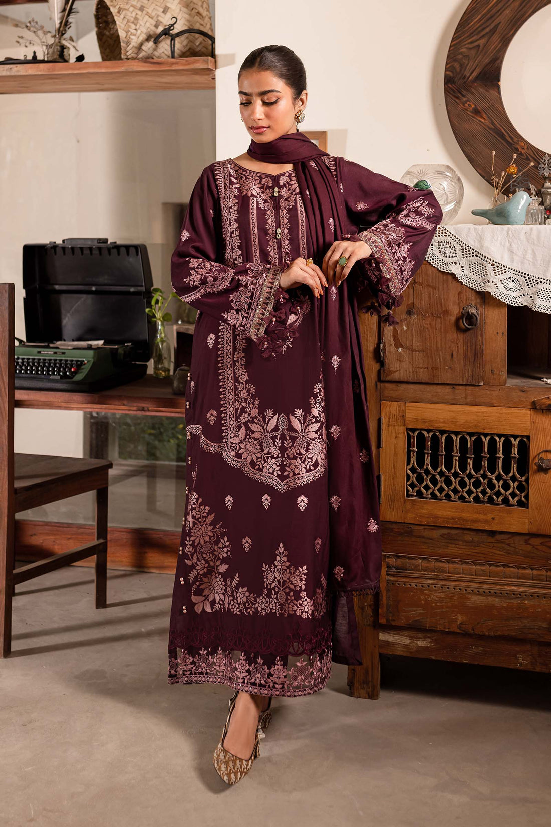 Maira B | Ready to Wear | DW-W24-21 - by - Libasekhas UK - Registered Vendor of : Maria B - 100% Original Designer Dresss