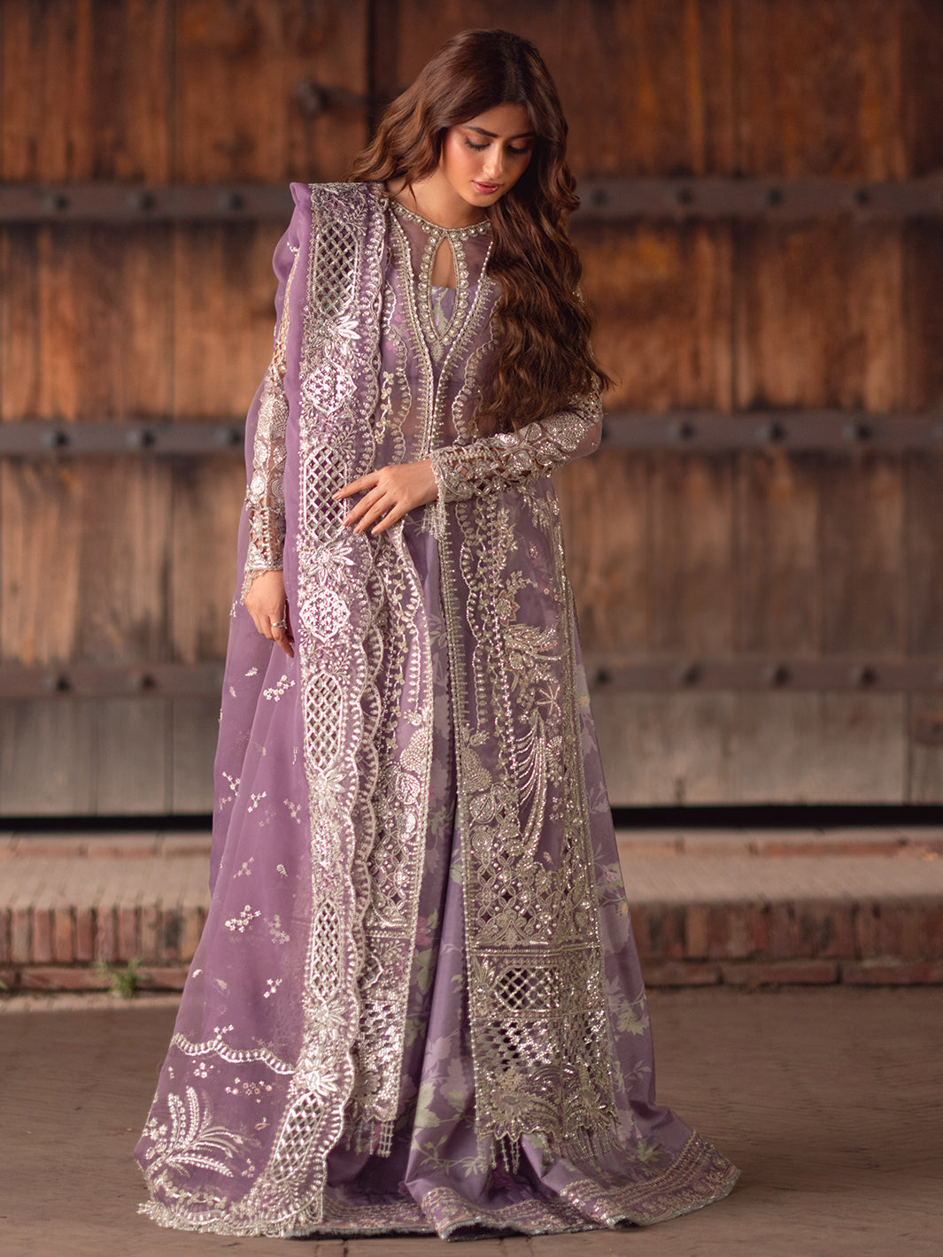 Bin Ilyas | Sona Gachi Luxury Formals | D-603 - by Libasekhas UK - Registered Vendor of : Bin Ilyas - 100% Original Designer Dress