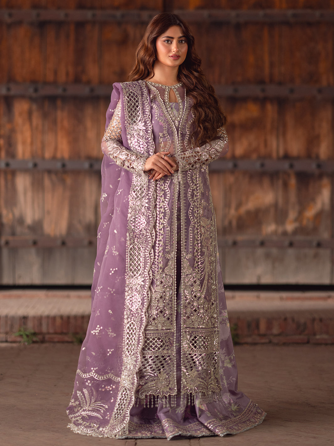 Bin Ilyas | Sona Gachi Luxury Formals | D-603 - by Libasekhas UK - Registered Vendor of : Bin Ilyas - 100% Original Designer Dress