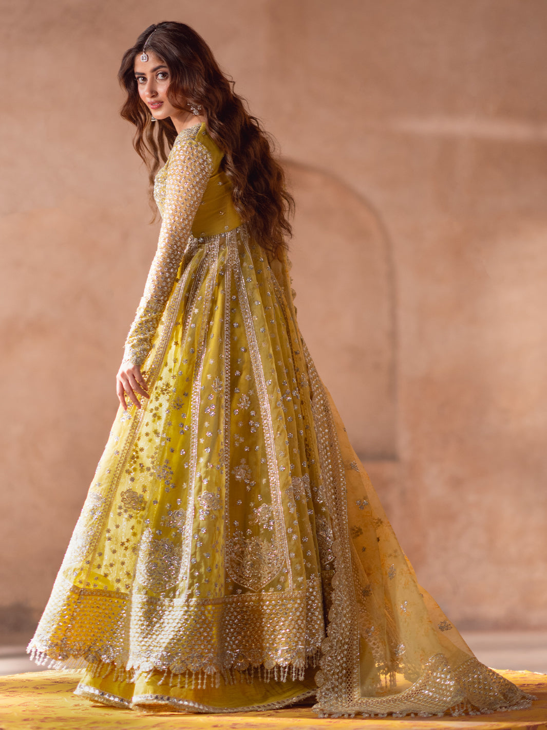 Bin Ilyas | Sona Gachi Luxury Formals | D-606 - by Libasekhas UK - Registered Vendor of : Bin Ilyas - 100% Original Designer Dress