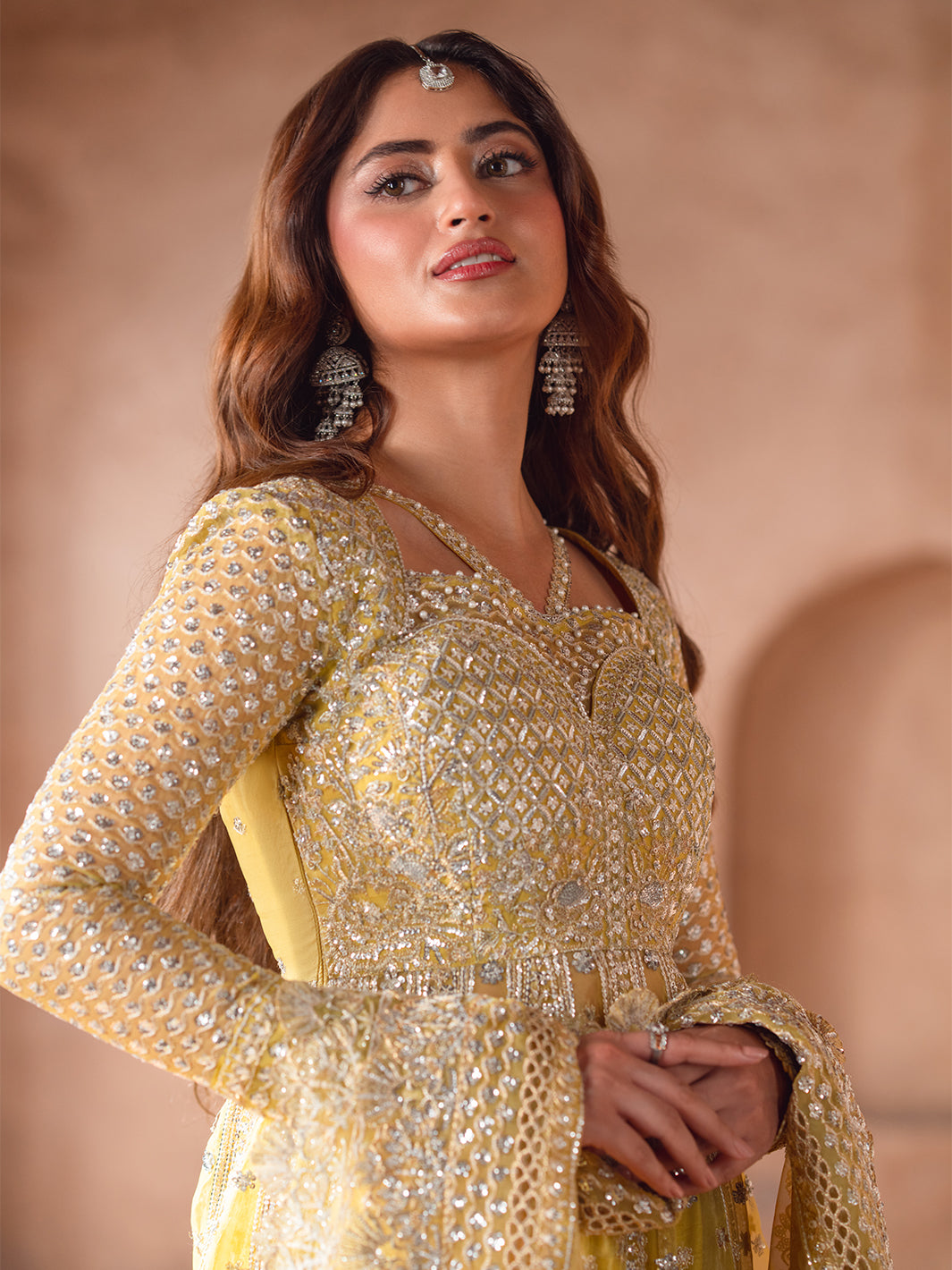 Bin Ilyas | Sona Gachi Luxury Formals | D-606 - by Libasekhas UK - Registered Vendor of : Bin Ilyas - 100% Original Designer Dress