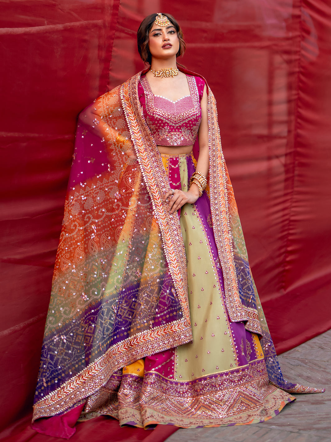 Bin Ilyas | Sona Gachi Luxury Formals | D-607 - by Libasekhas UK - Registered Vendor of : Bin Ilyas - 100% Original Designer Dress