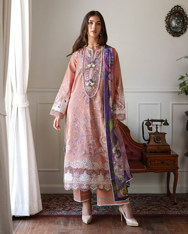 Mushq | Amoi Luxury Lawn | Daisy Chain - by Libasekhas UK - Registered Vendor of : Mushq - 100% Original Designer Dress