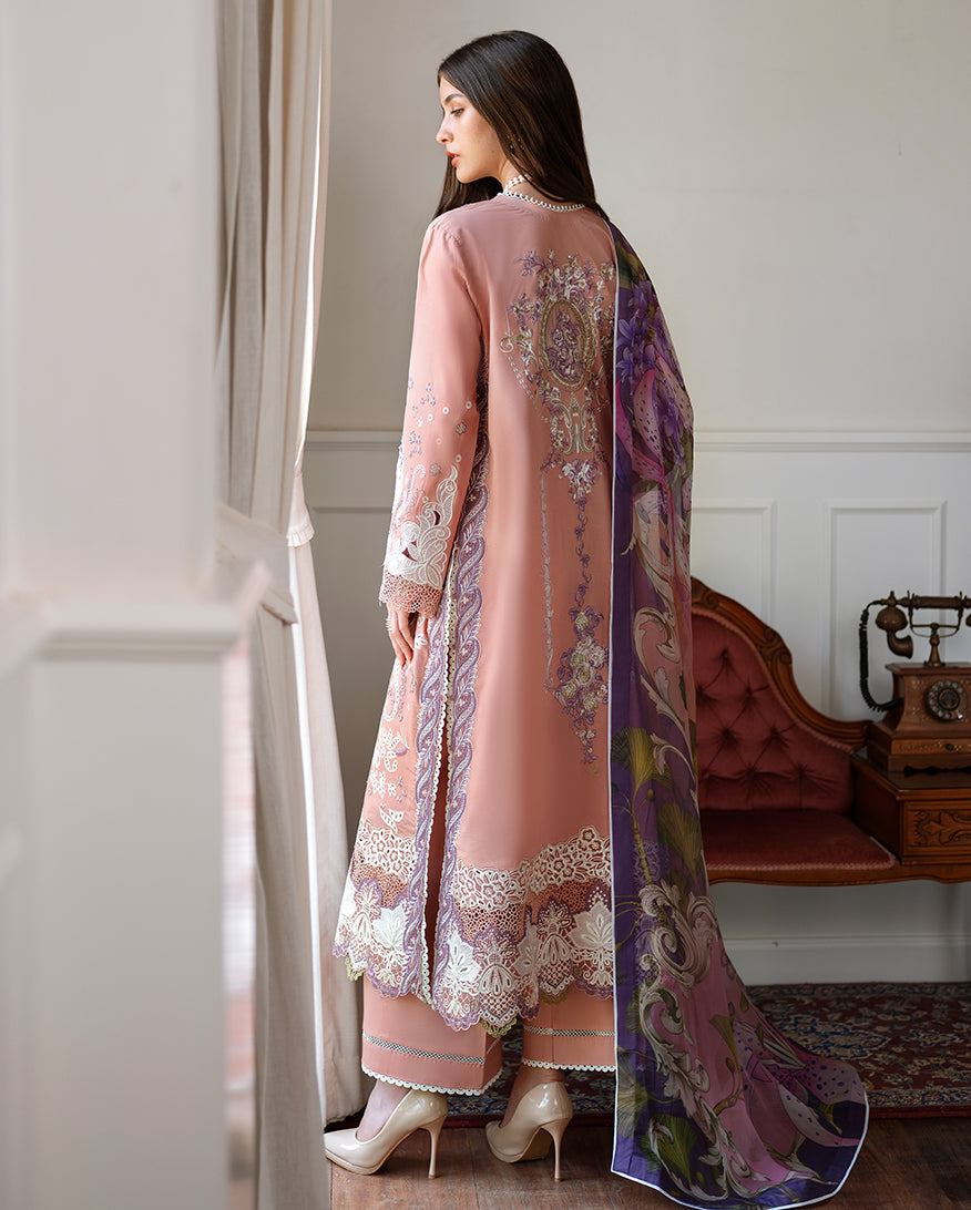 Mushq | Amoi Luxury Lawn | Daisy Chain - by Libasekhas UK - Registered Vendor of : Mushq - 100% Original Designer Dress