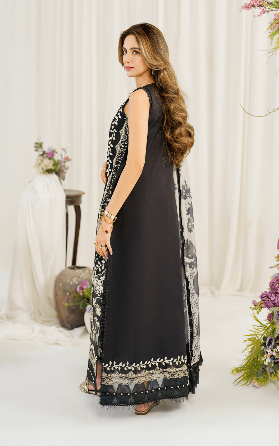 Asifa and Nabeel | Pretty in Pink Limited Edition | Dandelion (PP-1) - by - Libasekhas UK - Registered Vendor of : Asifa and Nabeel - 100% Original Designer Dresss