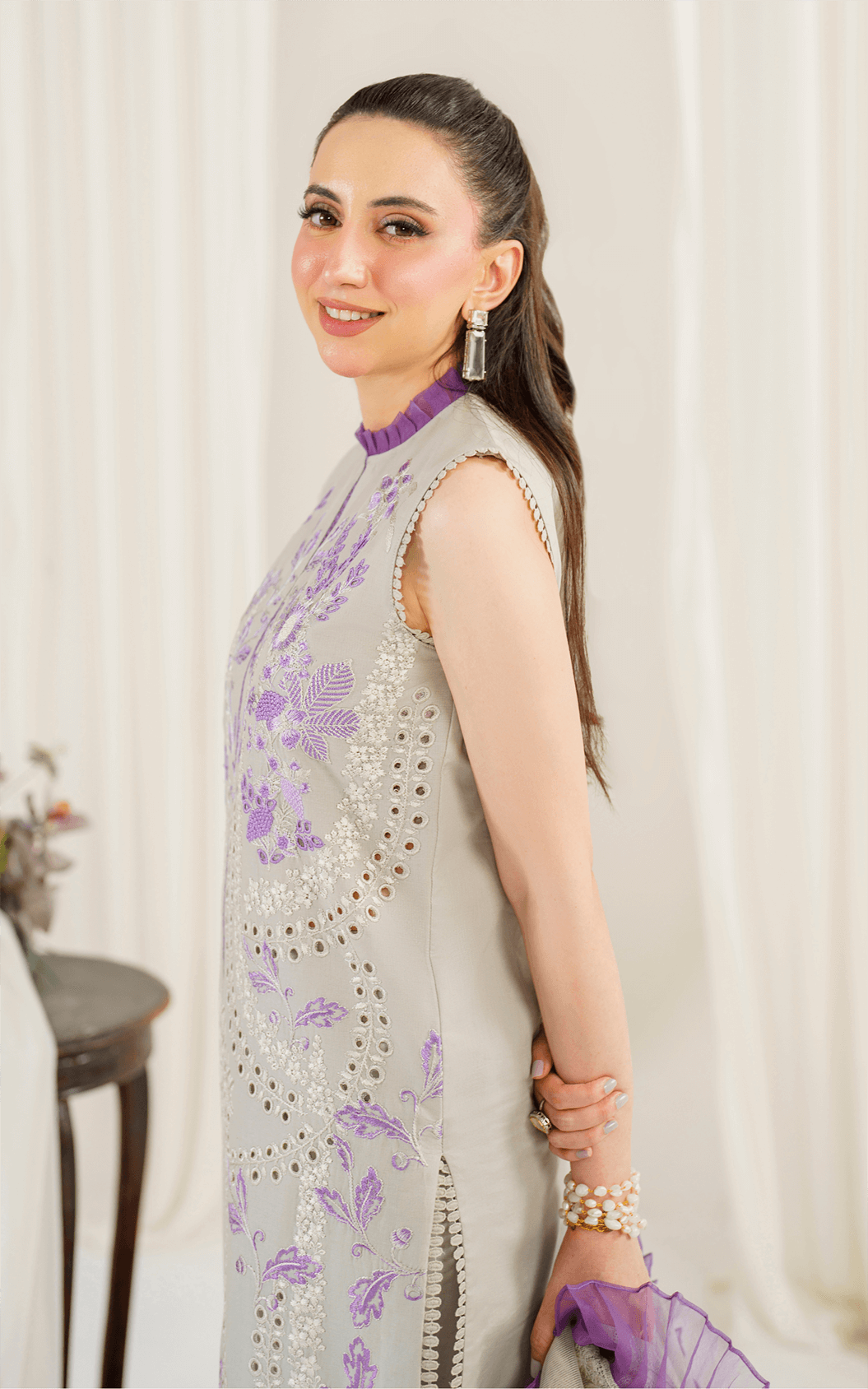 Asifa and Nabeel | Pretty in Pink Limited Edition | Daphne (PP-5) - by - Libasekhas UK - Registered Vendor of : Asifa and Nabeel - 100% Original Designer Dresss