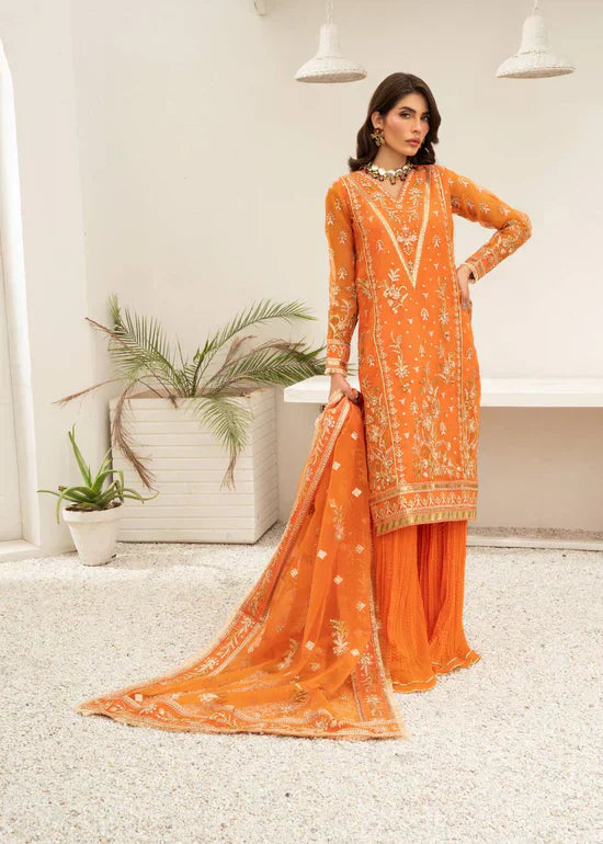 Daud Abbas | Shehnai Festive Formals 24 | Nuri - by - Libasekhas UK - Registered Vendor of : Daud Abbas - 100% Original Designer Dresss